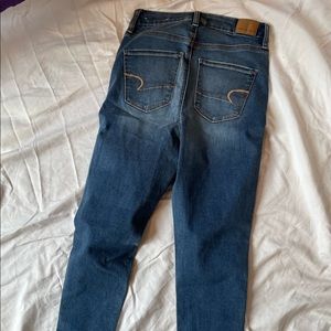 Curvy American Eagle Skinny Jeans